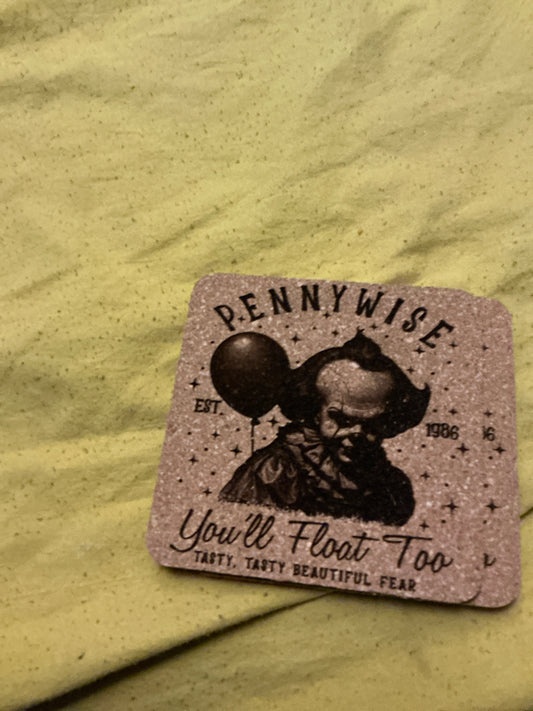 Penny Wise Cork Coaster