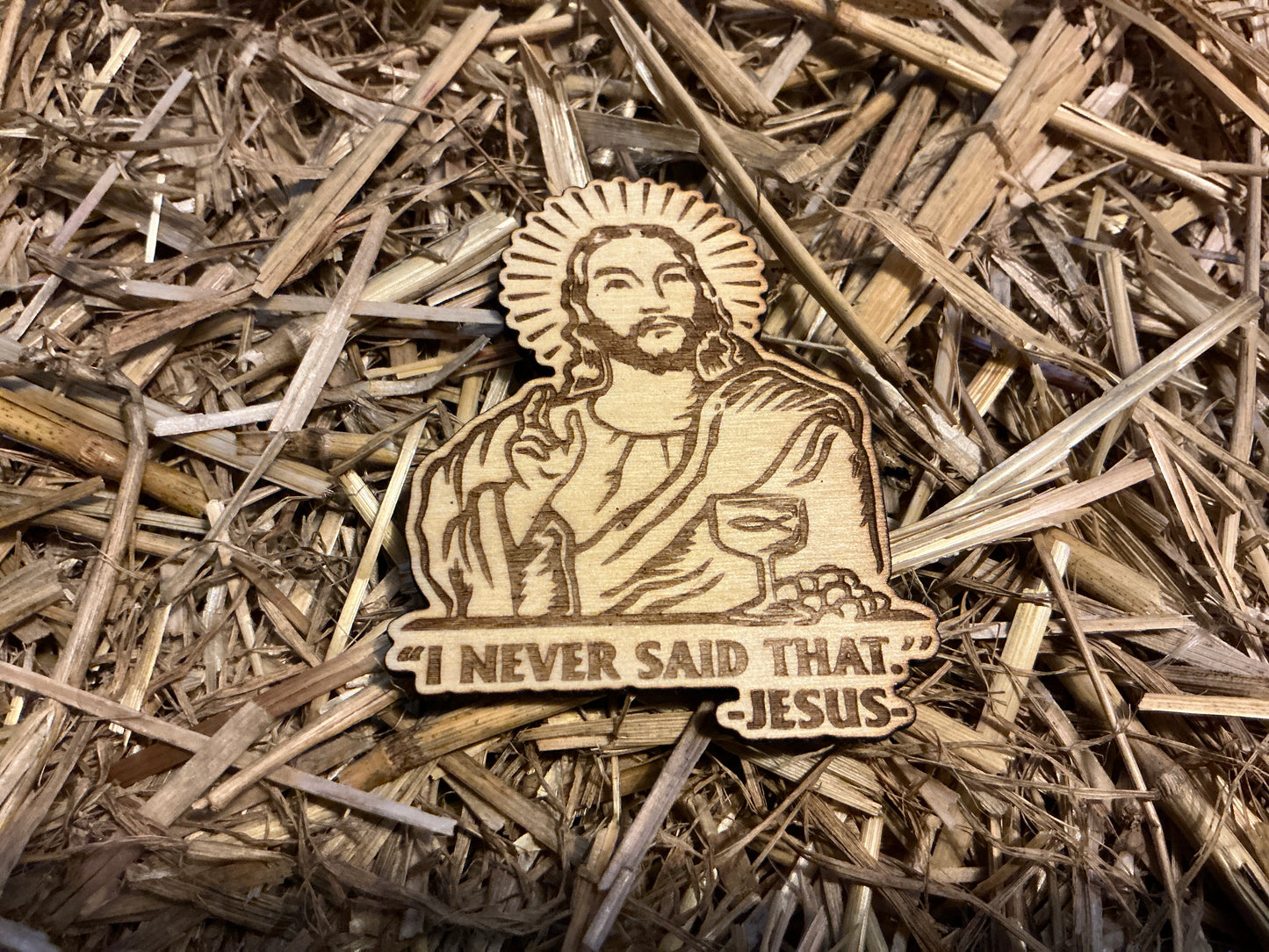 Funny Jesus Magnet