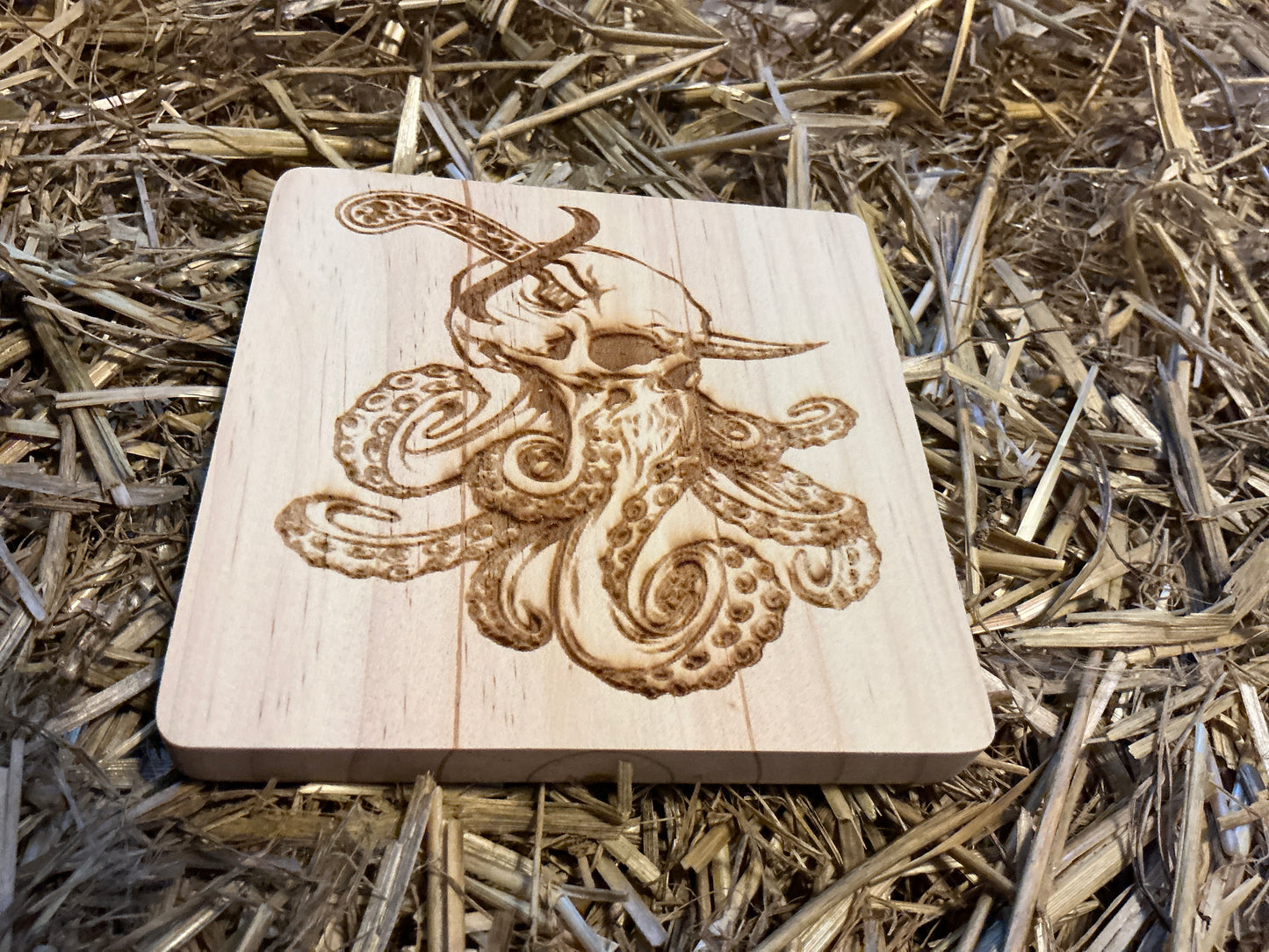 Squid Woods Coaster