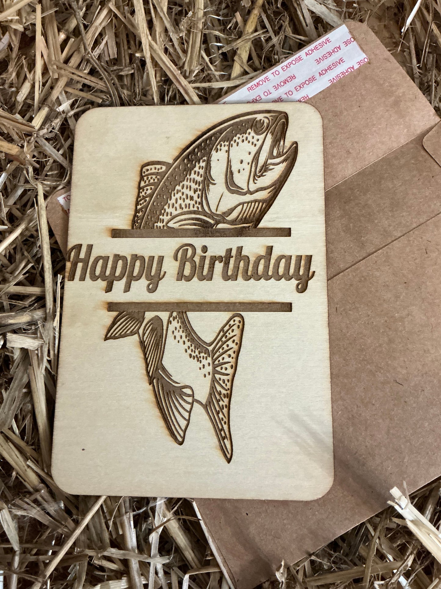 Trout Birthday Card