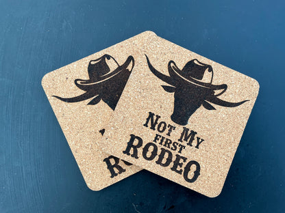 Rodeo Cork Coaster