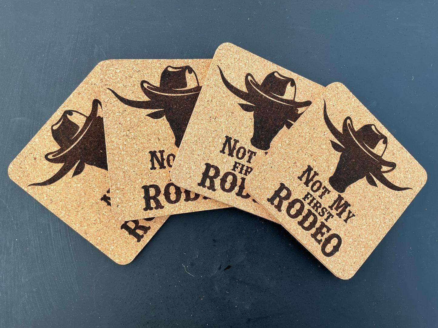 Rodeo Cork Coaster