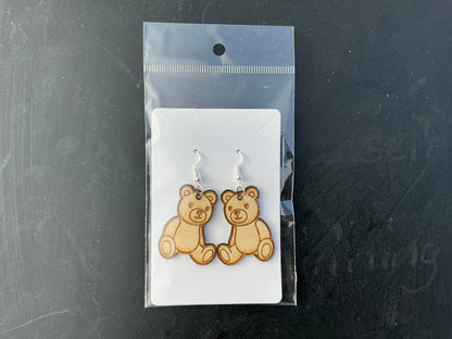 Teddy Bear Earrings