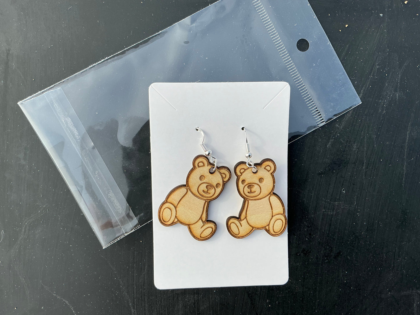 Teddy Bear Earrings