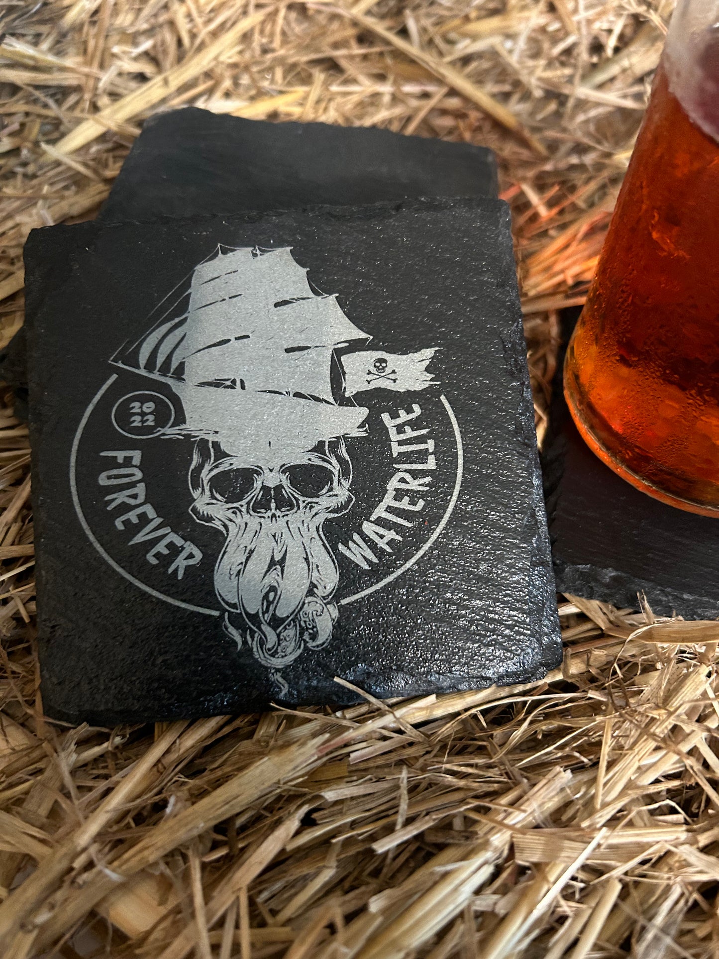 Pirate Slate Coaster