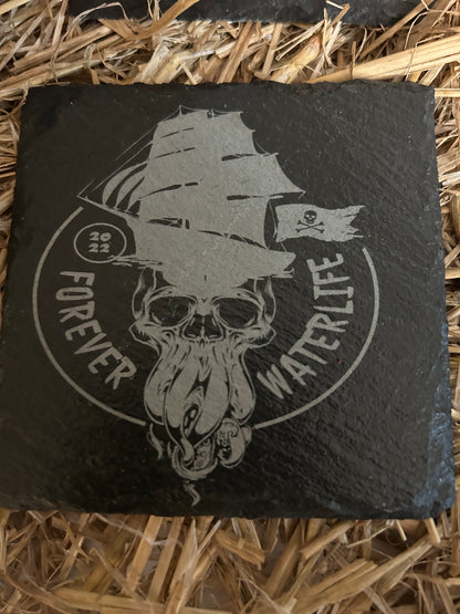 Pirate Slate Coaster