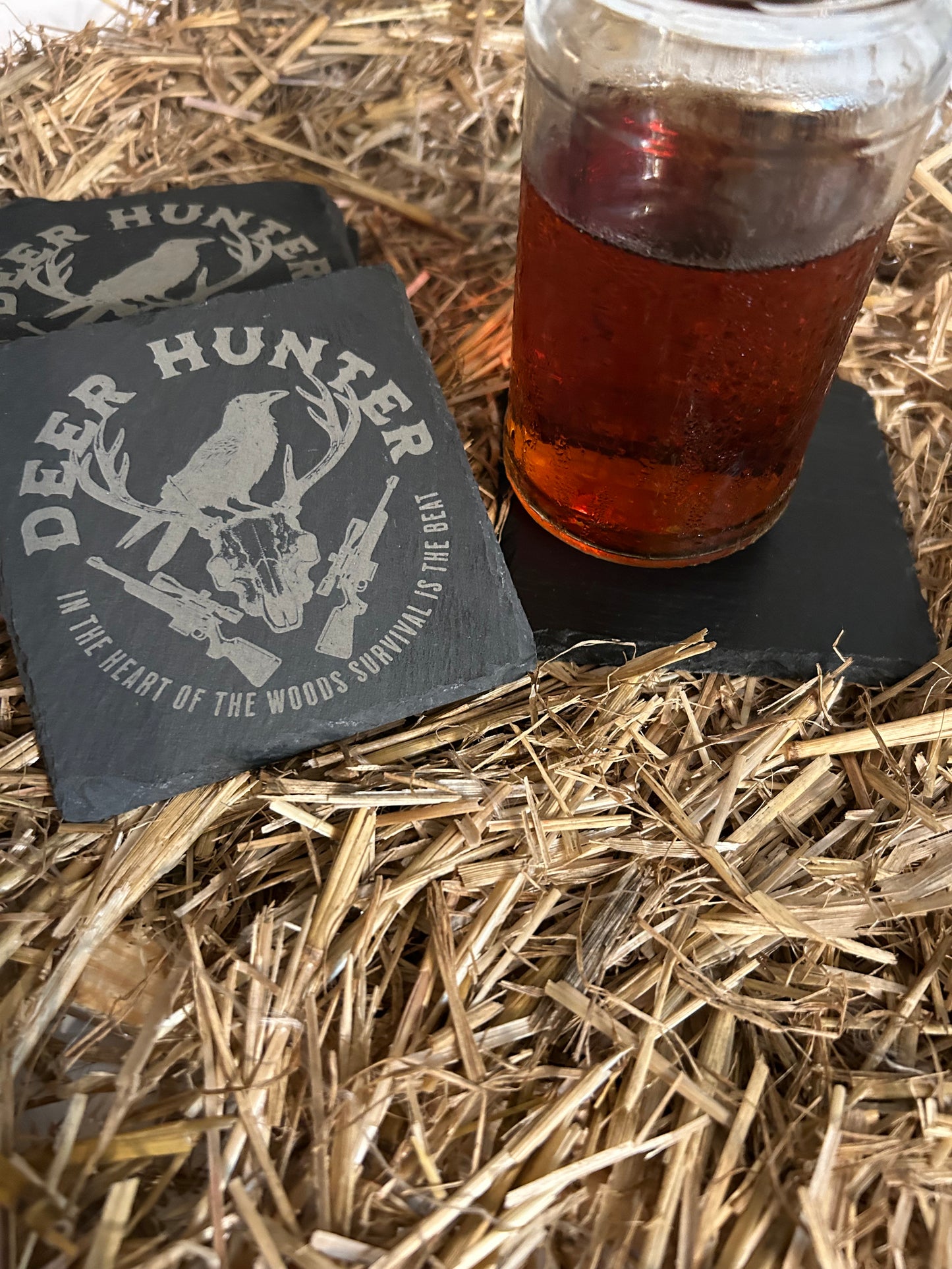 Hunter Slate Coaster