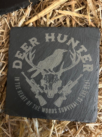 Hunter Slate Coaster