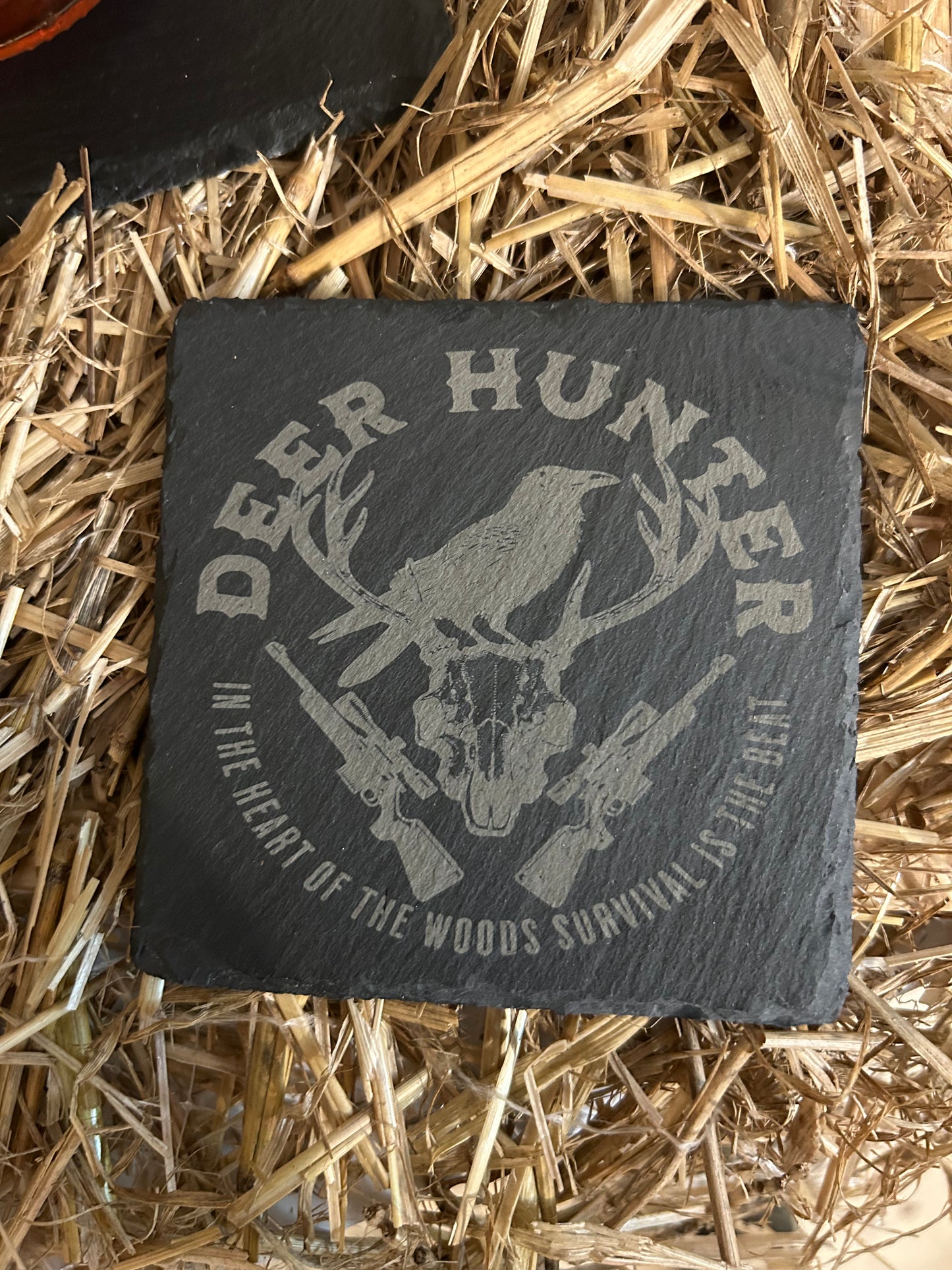 Hunter Slate Coaster