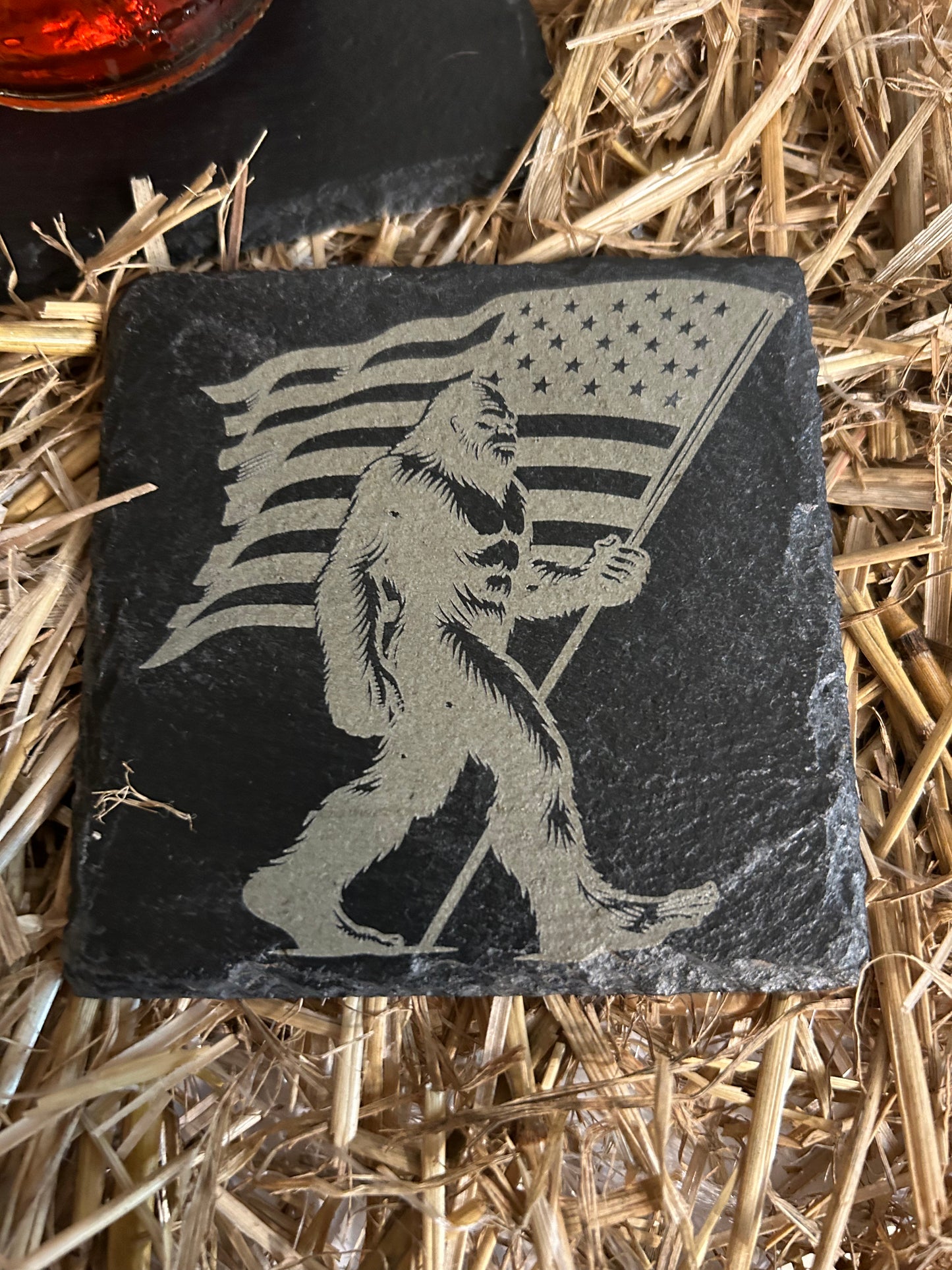 Big Foot USA Slate Coaster