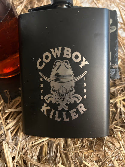 Customizable Cowboy Flask