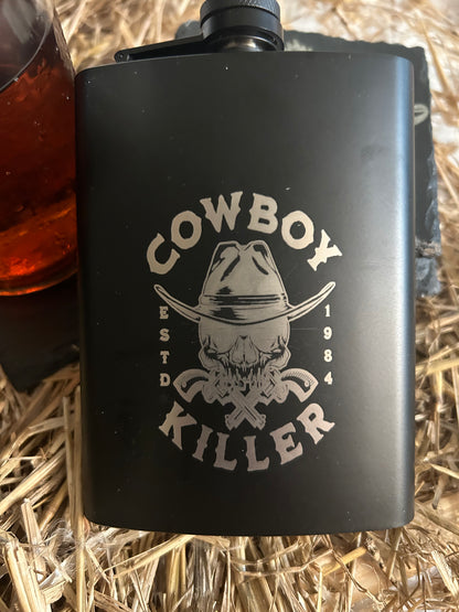 Customizable Cowboy Flask